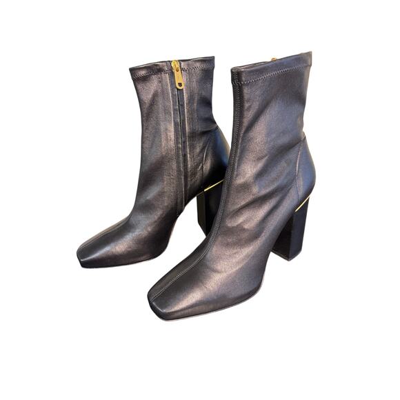 Chloe NIB Ambre Ankle Boots in Black Size 40 - Picture 3 of 11